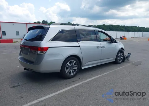 2015 Honda Odyssey Touring/Touring Elite from USA, damaged, VIN 5FNRL5H92FB013857